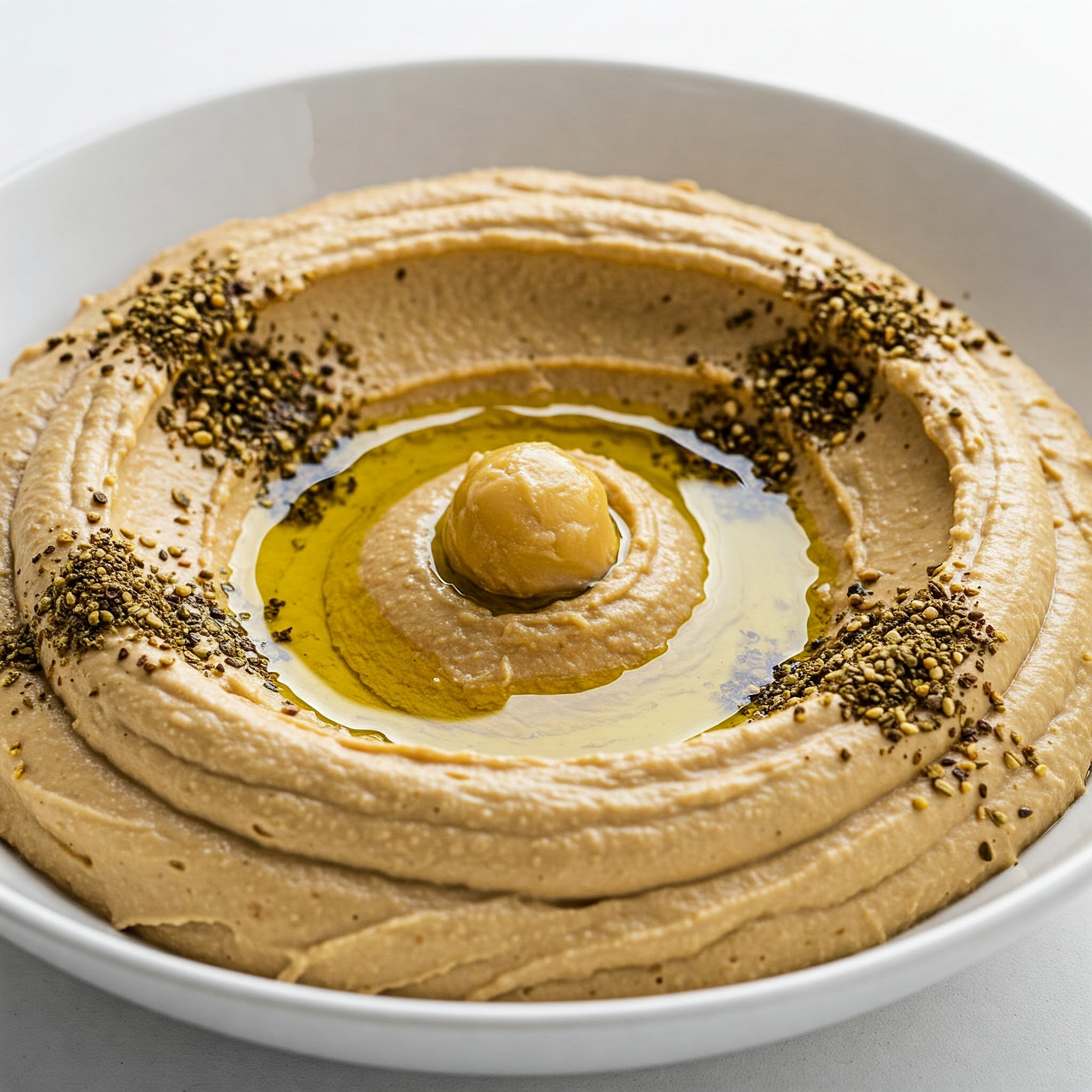 Egyptian style hummus
